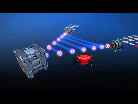 Quantum cryptography, animated