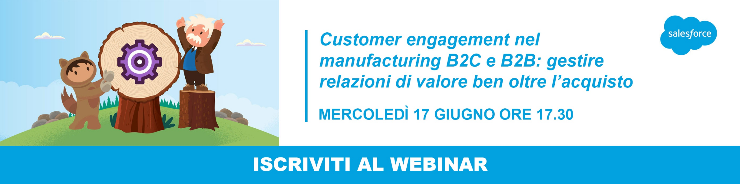 Customer Engagement nel manufacturing B2C e B2B - 17 giugno - Iscrivit