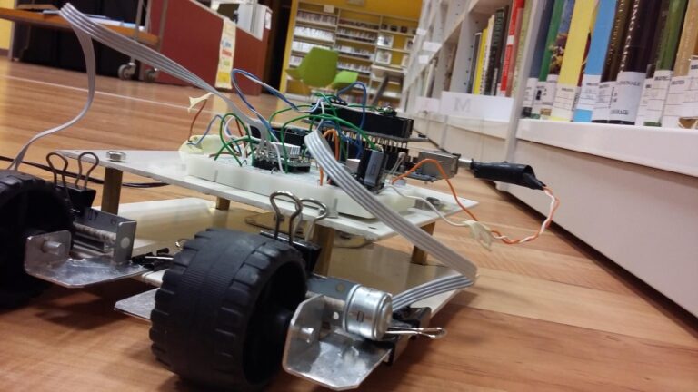 IoT, work in progress per Arianna, il robot da biblioteca