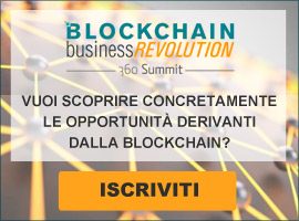 La Blockchain per l'IoT e l'Industria 4.0: ne parliamo il 21 settembre a Milano