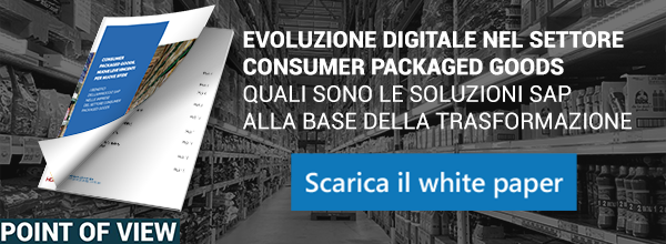 Evoluzione Digitale nel settore consumer packaged goods - Quali sono le soluzioni SAP