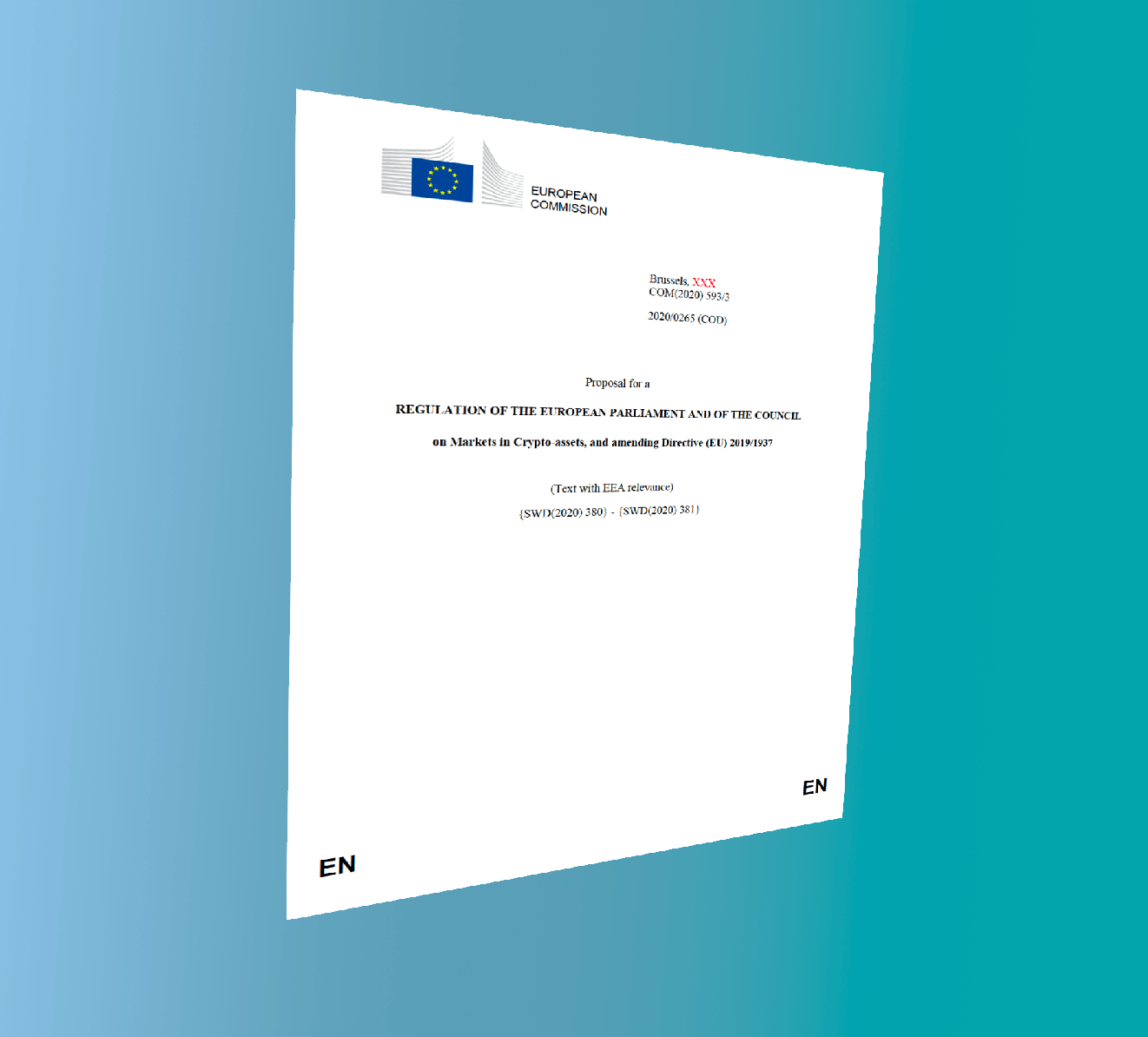 La proposta di regolamentazione dei crypto-asset in EU: una prima analisi giuridica