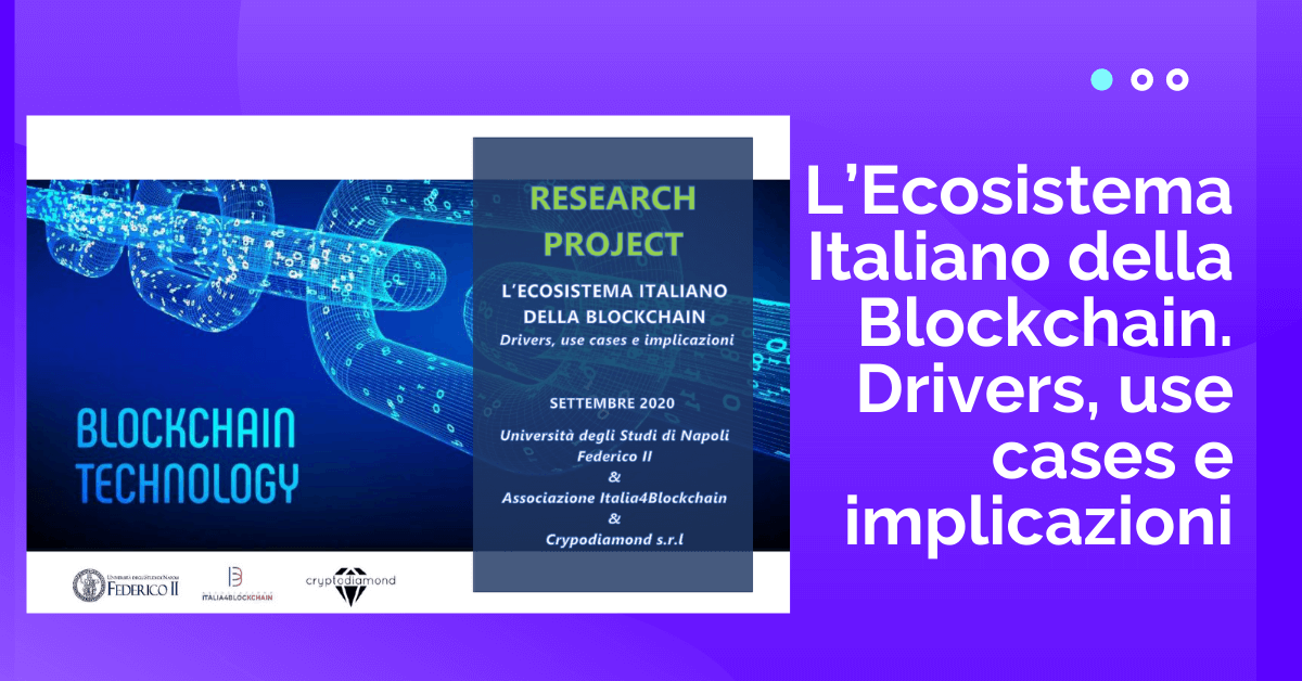 Blockchain& DLT: nasce IBNO, Italian Blockchain National Observatory per connettere ricerca e imprese