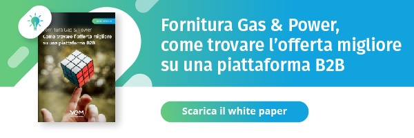 Clicca qui per scaricare il White Paper - Fornitura Gas&Power: come trovare l’offerta migliore su una piattaforma B2B