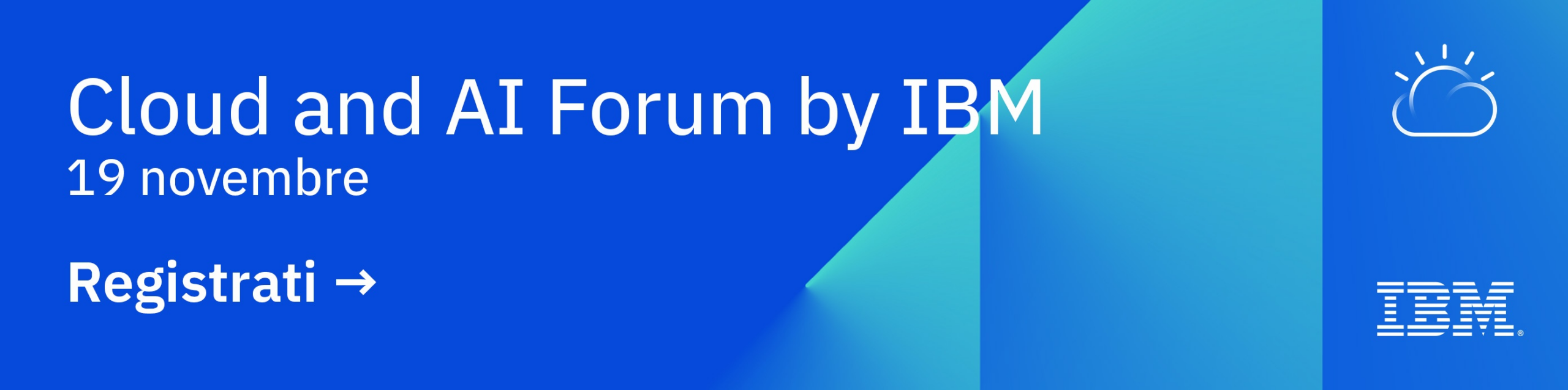 Cloud and AI Forum by IBM