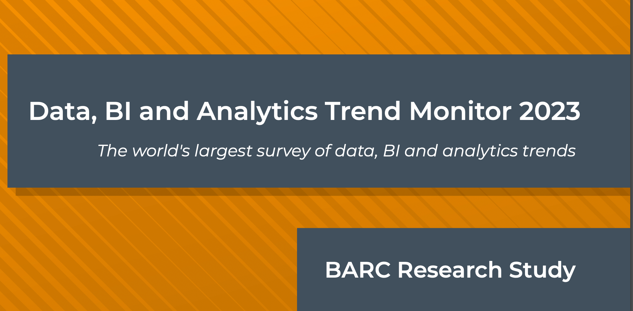 Trend Monitor 2023: le tendenze su Data, BI e Analytics