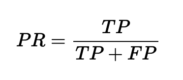 confusion matrix: metriche